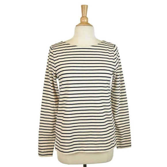 J. Crew Tops - J. Crew Long Sleeve Striped Shirt